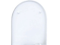 GEBERIT ACANTO toiletsæde med - soft-close. 350x437x49mm hvid