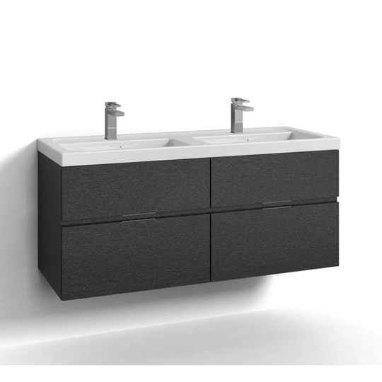 Svedbergs Forma Sans Servantskap 120cm Dobbel / 45cm Svart eik