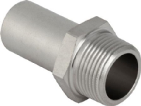 Mapress overgang rustfri 28x1 Nippel/nippel