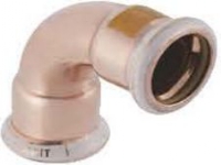Geberit Mapress Kupfer Gas elbow 90 ° 15mm (34500)
