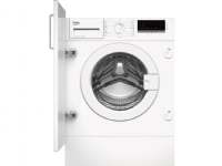 Beko WITC7612B0W - Vaskemaskine - bredde: 60 cm - dybde: 55 cm - højde: 82 cm - frontbetjening - 55 liter - 7 kg - 1200 rpm - hvid