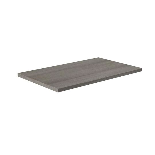 Korsbakken Benkeplate Laminert Grå ask / 80cm