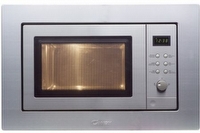 Candy MIC 201 E X - Mikrobølgeovn med grill - til indbygning - 20 liter - 800 W - rustfrit stål