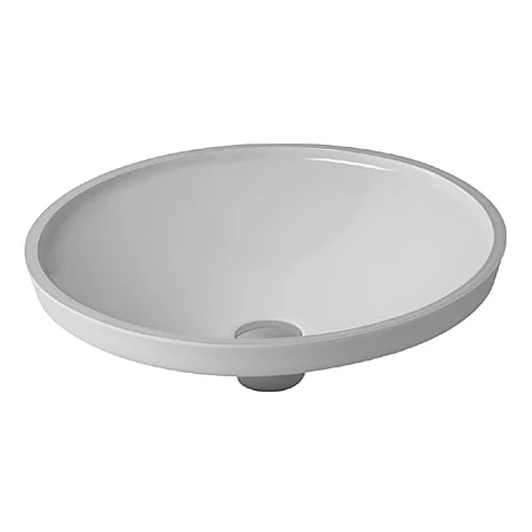 Architec vask for underliming 42 cm uten kranhull med overløp