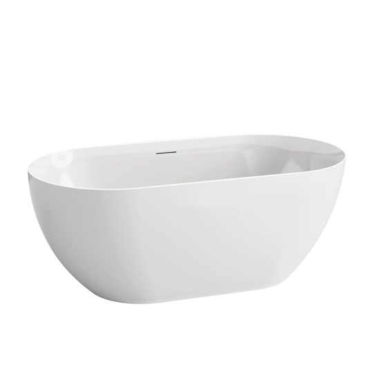 Vikingbad Syndle Frittstående Badekar 150 Hvit / 150cm