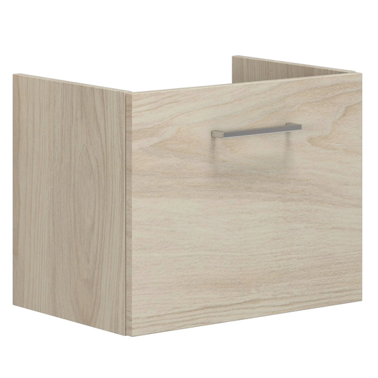 Dansani Mido+ Slim Servantskap 1 Skuff B50-80xd35cm Uten Servant Hvit alm / 50cm