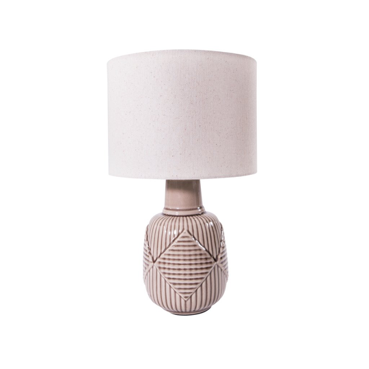Stina bordlampe (Beige)