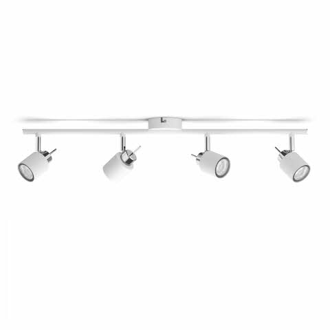 Meranti bar/tube white 4x35W 230V