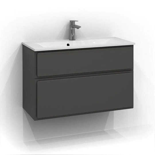 Svedbergs Forma Kontur Servantskap 80cm / 35cm Skifergrå