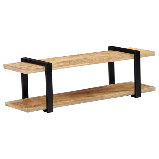 vidaXL tv-skab massivt mangotræ 130 x 40 x 40 cm