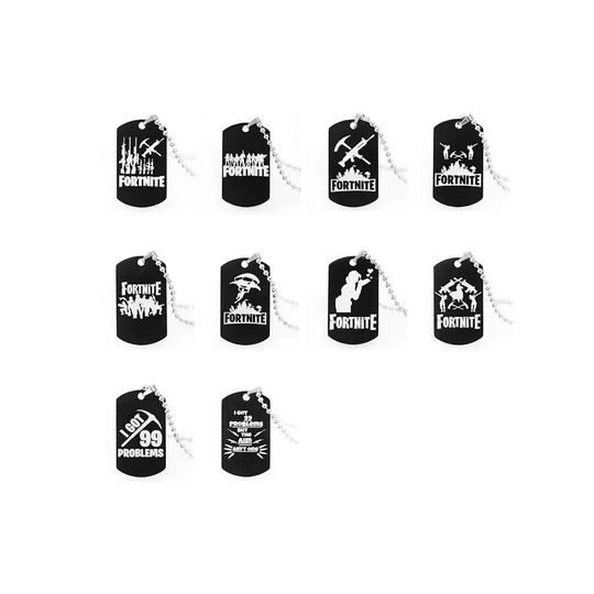 Fortnite Dogtag Halskæde