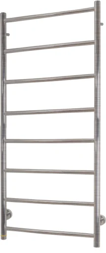 Kriss Polaris el-håndkletørker 1200x500 mm, børstet stål