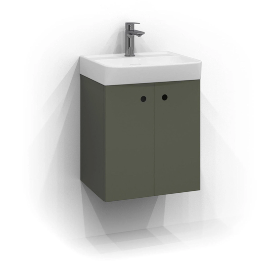 Svedbergs Intro Servantskap 2 Dører 45cm / Salvie