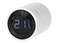 Nedis ZBHTR10WT - Radiatortermostat - trådløs - ZigBee - 2405 - 2480 Mhz - hvid