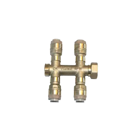 Høiax Push Fordeler 15mm x 3/4"2+2
