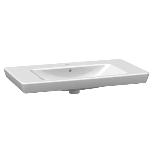 Dansani Mido+ Lotto XL servant, 85x45 cm, hvit