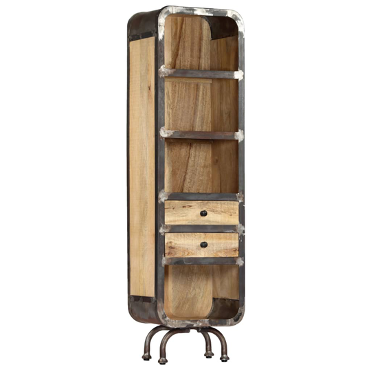 vidaXL højskab 40 x 30 x 145 cm massivt mangotræ