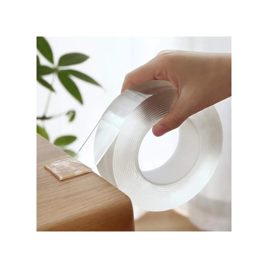 Dobbeltsidet Transparent Geltape