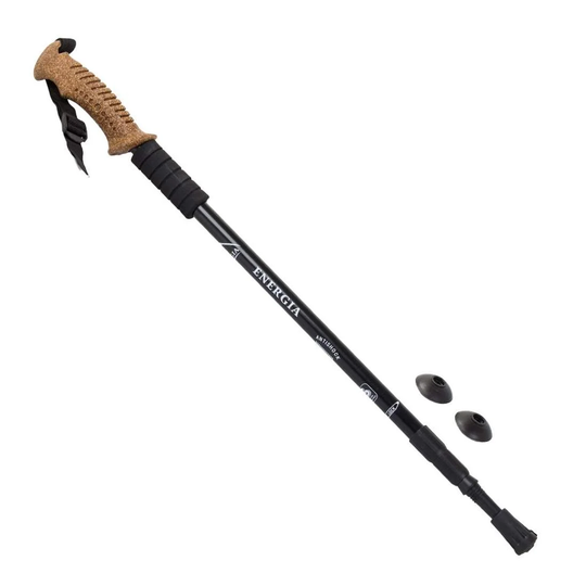 Spadserestav, Korkhåndtag - 65 - 135 cm