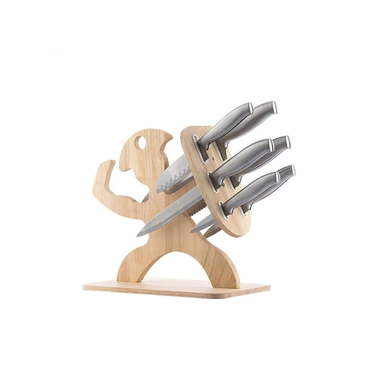 Spartan Knivsæt med Stativ