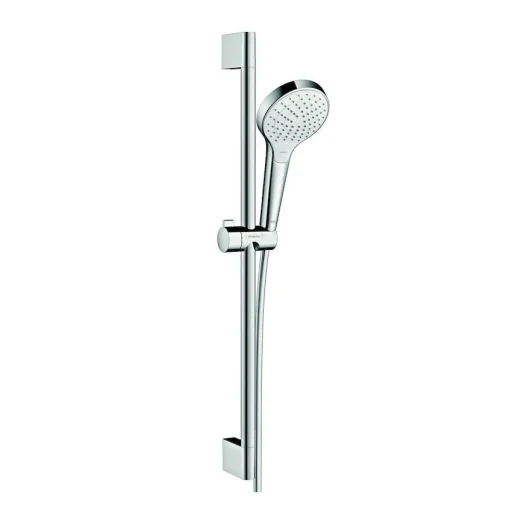 Hansgrohe Croma Select S Vario Dusjsett 65 cm m/EcoSmart, Krom/Hvit