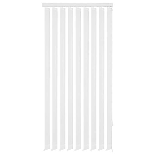 vidaXL lamelgardiner hvidt stof 150x180 cm