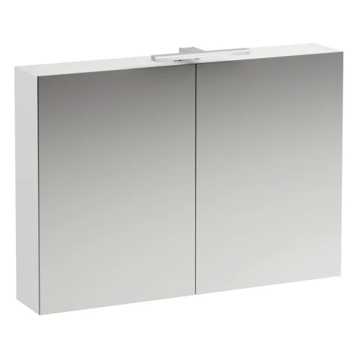 Laufen Base speilskap, 100x70 cm, høyglans hvit
