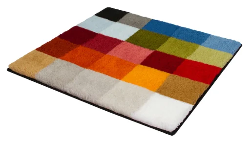 Kleine Wolke Cubetto baderomsmatte, 60x60 cm, flerfarget