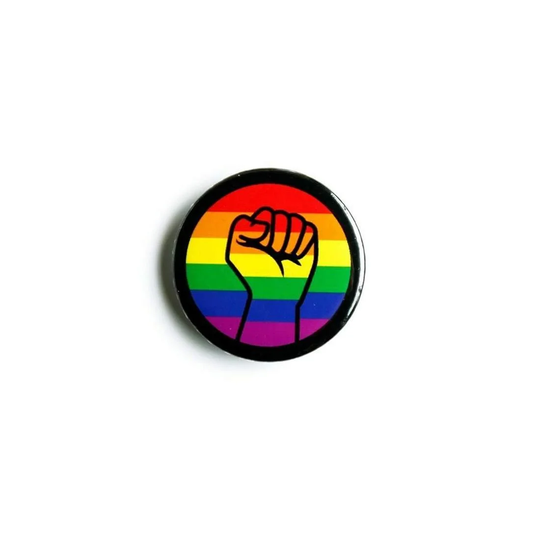Pride, Pin - Regnbue og knytnæve