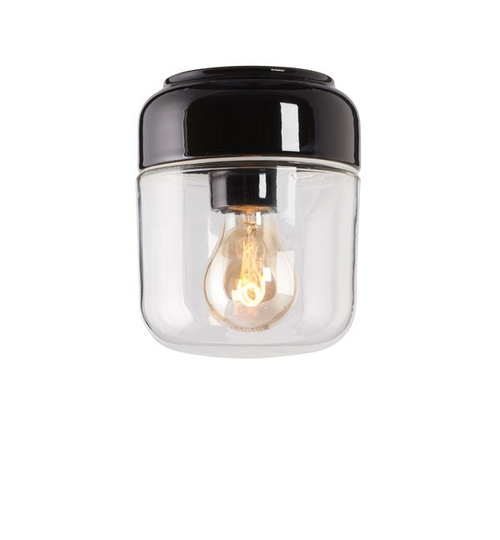 Ohm 14 / 17cm (clear glass) (Sort)