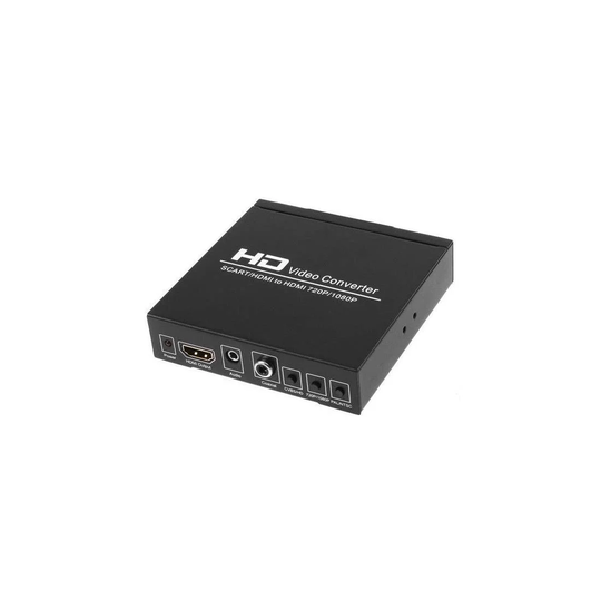 Scart til HDMI AV-Konverter