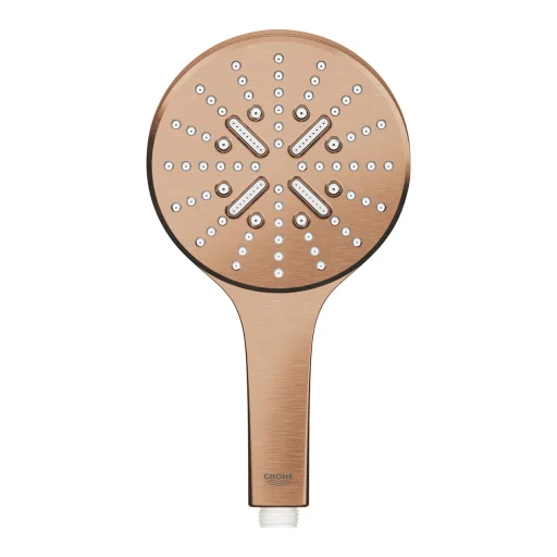 Grohe Rainshower SmartActive 130 hånddusj med EcoJoy, børstet warm sunset