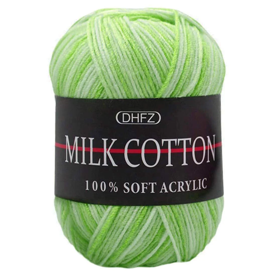 Garn, Soft Acrylic - 50 g - Grøn