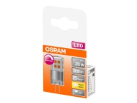 OSRAM - LED-lyspære - form: T15 - G4 - 2 W (tilsvarende 20 W) - klasse F - varmt hvidt lys - 2700 K