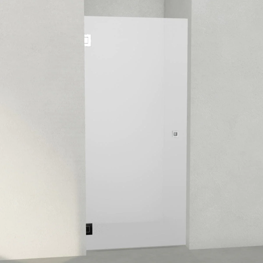 INR Iconic Nordic Rooms Dusjnisje ARC 2 Måltilpasset Krom / Opal Frostet Glass