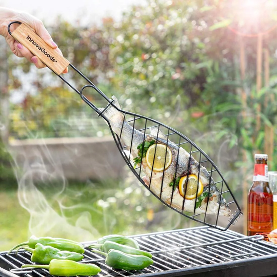 Fiskekurv til BBQ