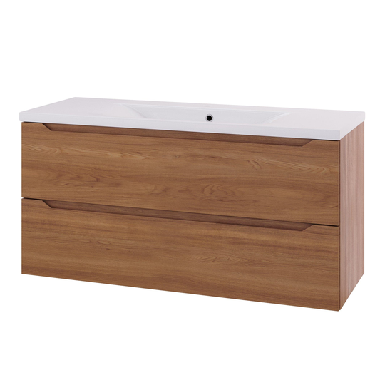 Linn Bad Emma D45cm Servantskap Eik / 120cm 2 Skuffer
