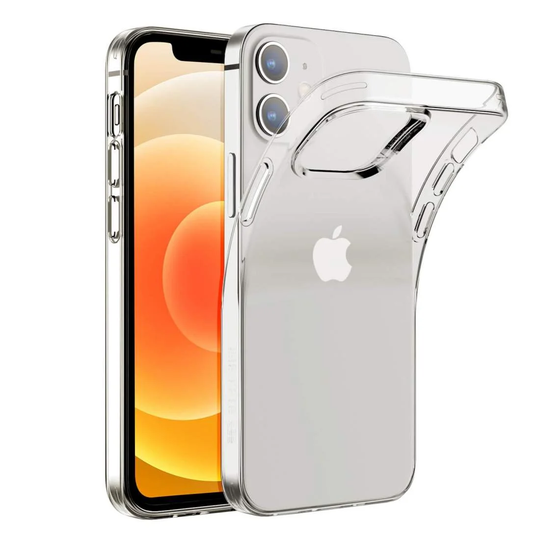 iPhone 12 Mini Mobildæksel - Transparent 5.4 tommer