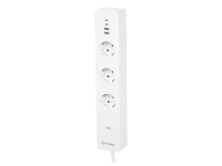 LEDVANCE SMART+ Multi Power Socket EU, 3 AC stikkontakt(er), Indendørs, Plast, Hvid, I, 230 V