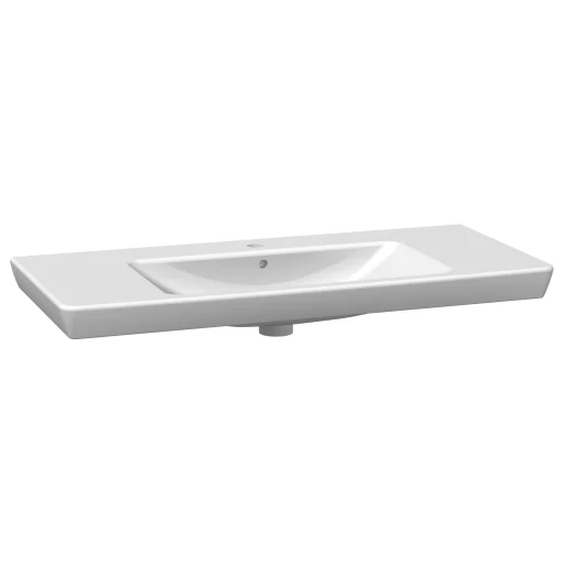 Dansani Mido+ Lotto XL servant, 105x45 cm, hvit