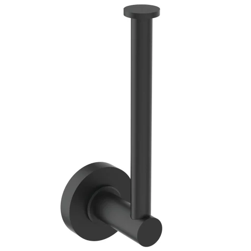 Ideal Standard IOM toalettrullholder, loddrett, mattt sort