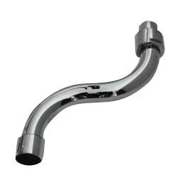 Børma 3/4" S-tut 100 mm, Krom