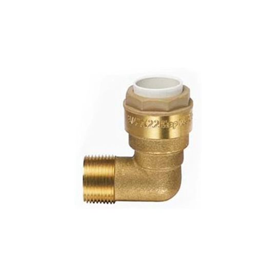 Høiax Push Albue Utvendig Gjenge 1/2"X18mm