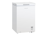 Scandomestic SB 101 W - Kumme - bredde: 54.5 cm - dybde: 47.6 cm - højde: 83.5 cm - 99 liter - Klasse F - hvid