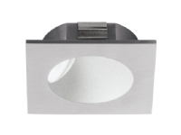 EGLO ZARATE INDBYG/VÆG 170LM 80X80 SILVER