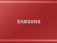 Samsung Portable SSD T7, 1000 GB, USB Type-C, 3.2 Gen 2 (3.1 Gen 2), 1050 MB/s, Beskyttelse af adgangskode, Rød