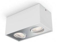 Philips WarmGlow LED Box med dobbelt spotlys, Overflade spotlys, Ikke-udskiftelig pære(r), 2 pære(r ), LED, 9 W, 2700 K