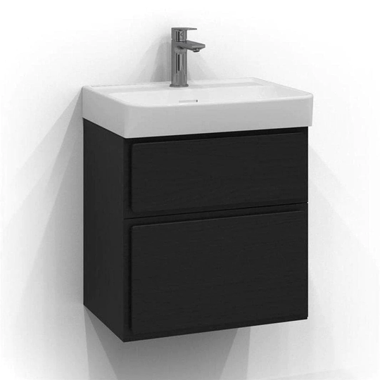 Svedbergs Forma Kontur Servantskap 50cm / 35cm Svart eik