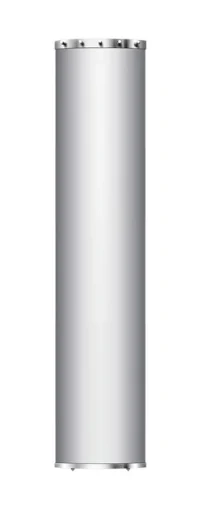 Pax Velvet håndkletørker 21 x 103 cm, elektrisk, m/LED-lys, sølv