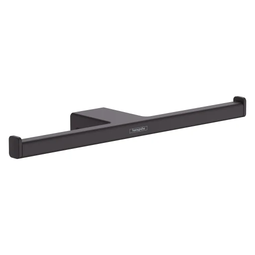 Hansgrohe AddStoris toalettpapirholder, dobbelt, matt sort
